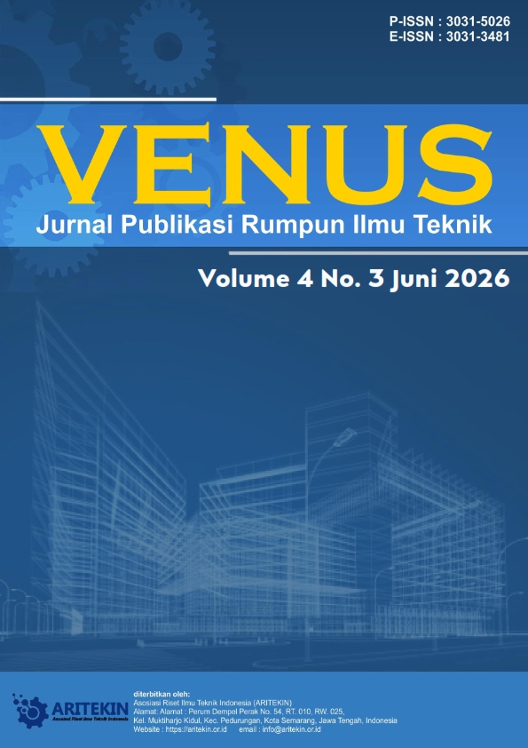 					View Vol. 4 No. 3 (2026): Juni: Venus: Jurnal Publikasi Rumpun Ilmu Teknik
				