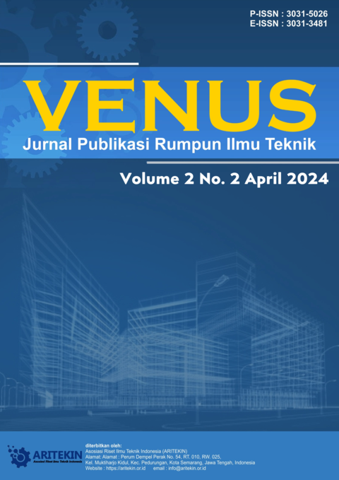 					View Vol. 2 No. 2 (2024): April : Venus: Jurnal Publikasi Rumpun Ilmu Teknik
				